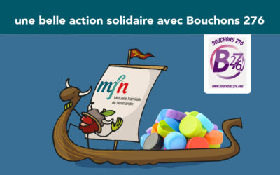 18 kg de bouchons collectés : une belle action solidaire avec Bouchons 276